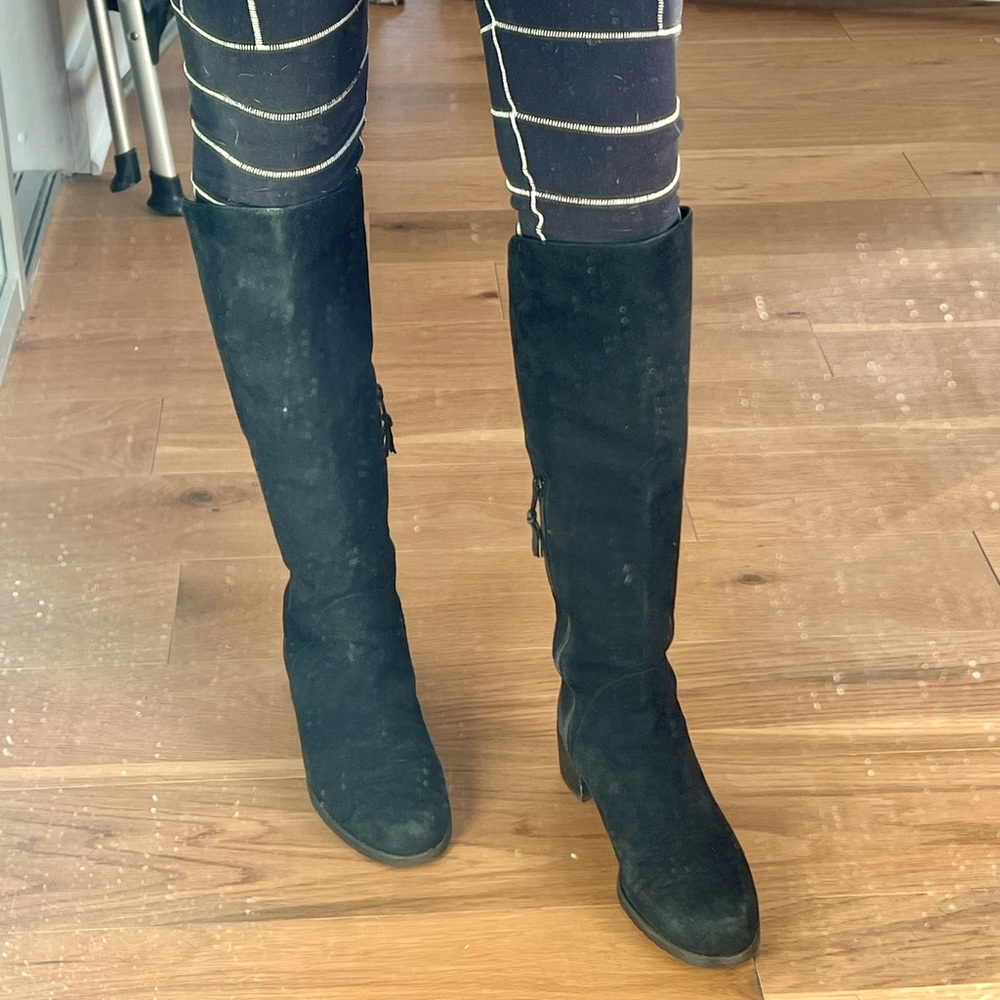 Stuart Weitzman Suede Knee High Boots